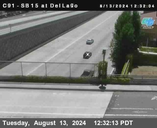 SB 15 at Del Lago bridge