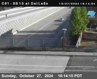 SB 15 at Del Lago bridge