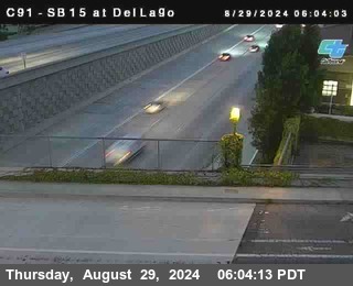 SB 15 at Del Lago bridge