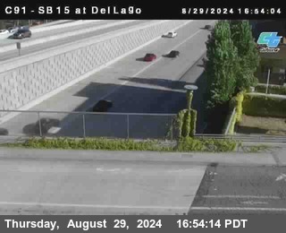 SB 15 at Del Lago bridge