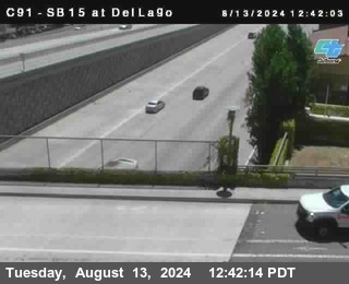 SB 15 at Del Lago bridge