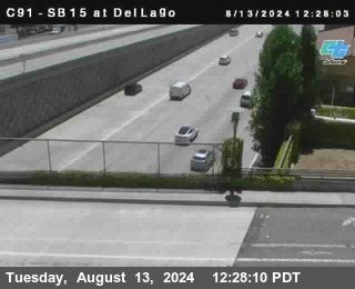 SB 15 at Del Lago bridge