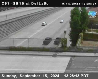 SB 15 at Del Lago bridge