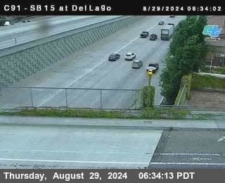 SB 15 at Del Lago bridge