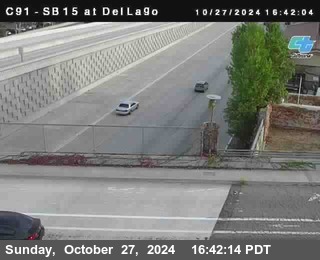 SB 15 at Del Lago bridge