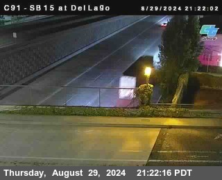 SB 15 at Del Lago bridge