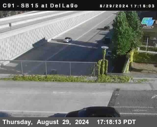 SB 15 at Del Lago bridge