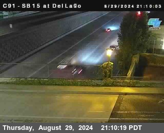 SB 15 at Del Lago bridge