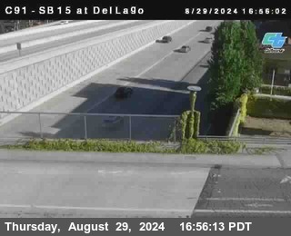 SB 15 at Del Lago bridge