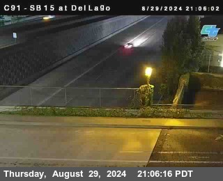 SB 15 at Del Lago bridge