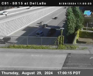 SB 15 at Del Lago bridge