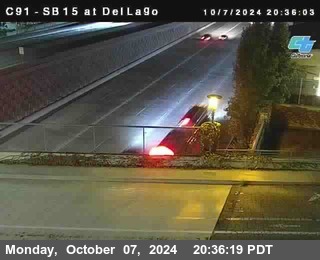 SB 15 at Del Lago bridge