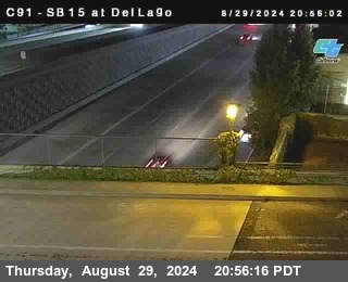 SB 15 at Del Lago bridge