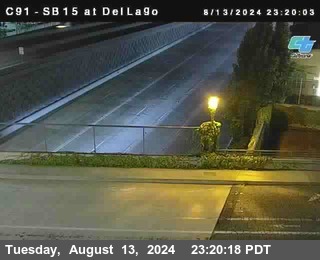 SB 15 at Del Lago bridge