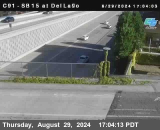 SB 15 at Del Lago bridge