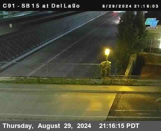 SB 15 at Del Lago bridge