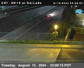 SB 15 at Del Lago bridge