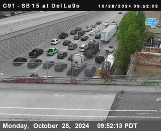 SB 15 at Del Lago bridge