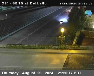 SB 15 at Del Lago bridge