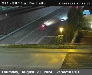 SB 15 at Del Lago bridge