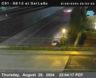 SB 15 at Del Lago bridge