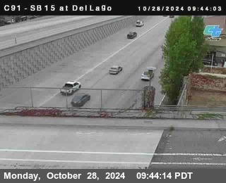 SB 15 at Del Lago bridge