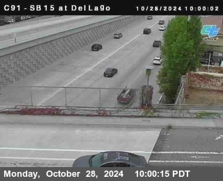 SB 15 at Del Lago bridge