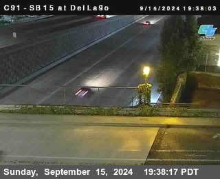 SB 15 at Del Lago bridge