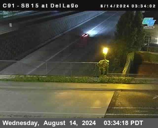 SB 15 at Del Lago bridge