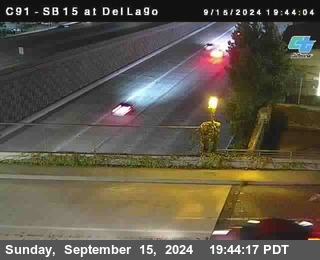 SB 15 at Del Lago bridge