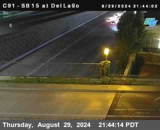 SB 15 at Del Lago bridge