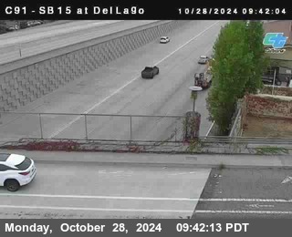 SB 15 at Del Lago bridge