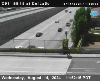 SB 15 at Del Lago bridge