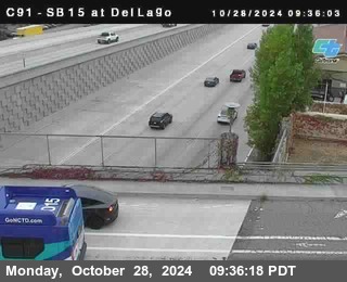 SB 15 at Del Lago bridge