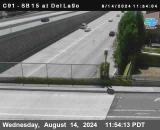 SB 15 at Del Lago bridge