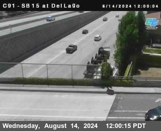 SB 15 at Del Lago bridge