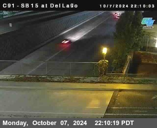 SB 15 at Del Lago bridge