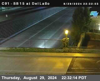 SB 15 at Del Lago bridge