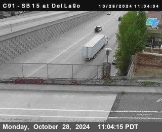 SB 15 at Del Lago bridge