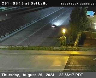 SB 15 at Del Lago bridge