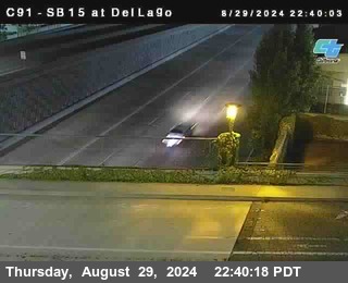 SB 15 at Del Lago bridge