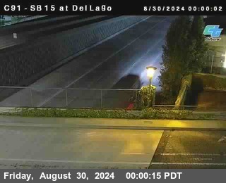 SB 15 at Del Lago bridge