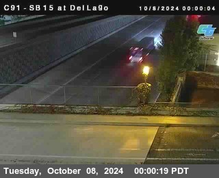 SB 15 at Del Lago bridge