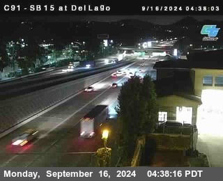 SB 15 at Del Lago bridge