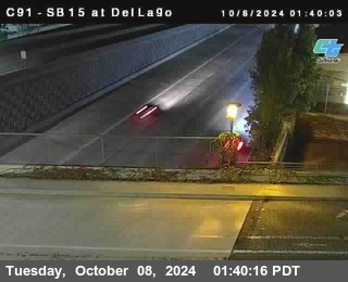 SB 15 at Del Lago bridge