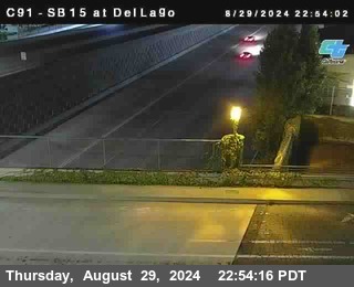 SB 15 at Del Lago bridge