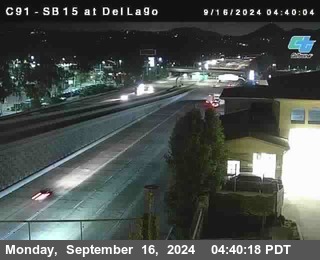 SB 15 at Del Lago bridge