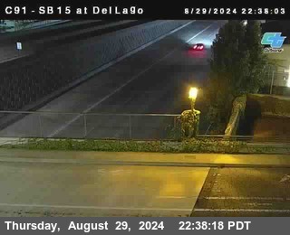 SB 15 at Del Lago bridge