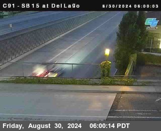 SB 15 at Del Lago bridge