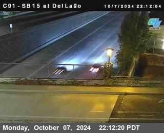 SB 15 at Del Lago bridge